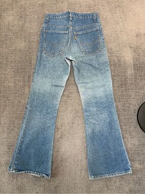 VINTAGE 70s Levi’s 646 Orange Tab Bell Bottoms 28x30 Made in USA